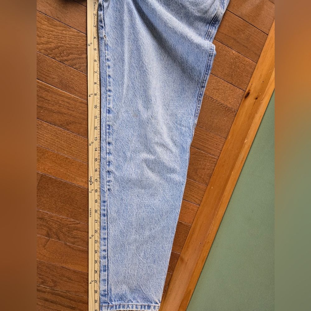VTG Zena Colorblock Mom Jeans Rare Junior Sz 7 24 In Waist Modern Sz 0 - Picture 8 of 12